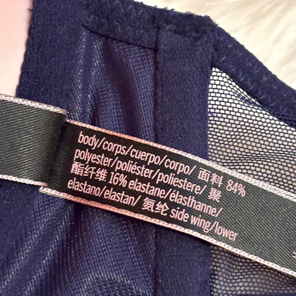 VS Very Sexy Front-Close Push Up Bra with Velvet Trim Studs - 32B (NWOT) - Picture 11 of 11